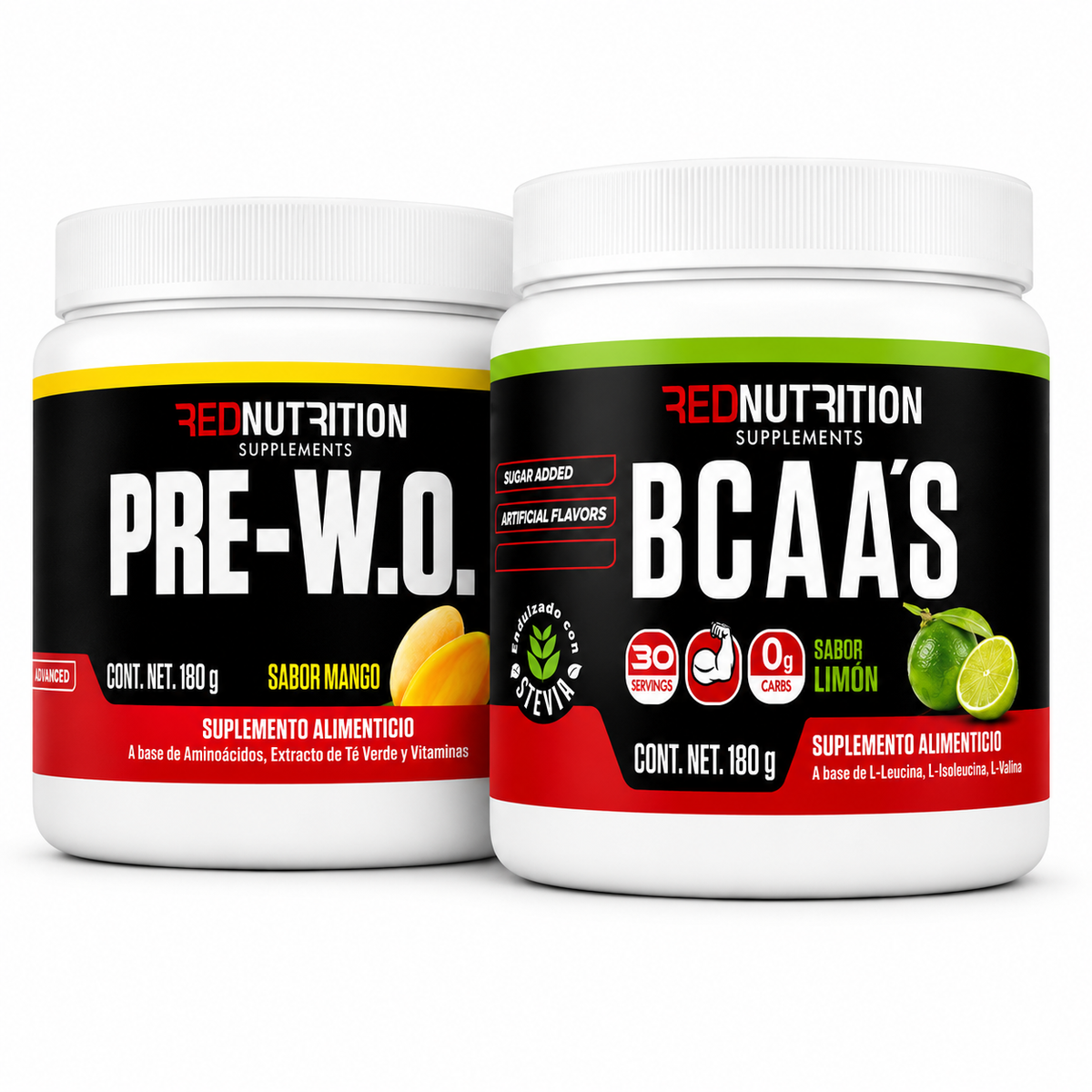 Bundle Pre-Entreno + BCAA's - Elige tus sabores
